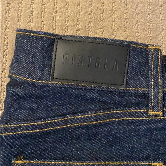 Pistola Mid Rise Slim Leg Jeans Chambray Indigo - Picture 4 of 7